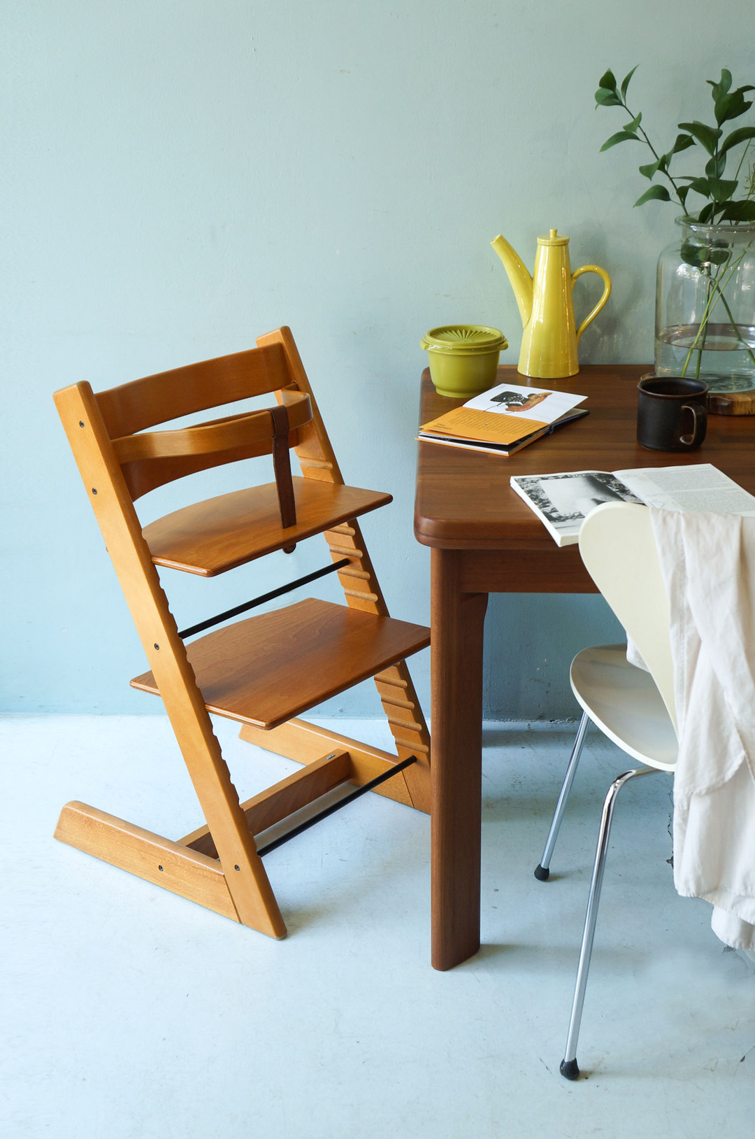 STOKKE TRIPP TRAPP Baby Chair Cherry/ストッケ トリップトラップ ベビーチェア ハイチェア チェリー 廃盤色 旧型 ベビーガード 北欧デザイン