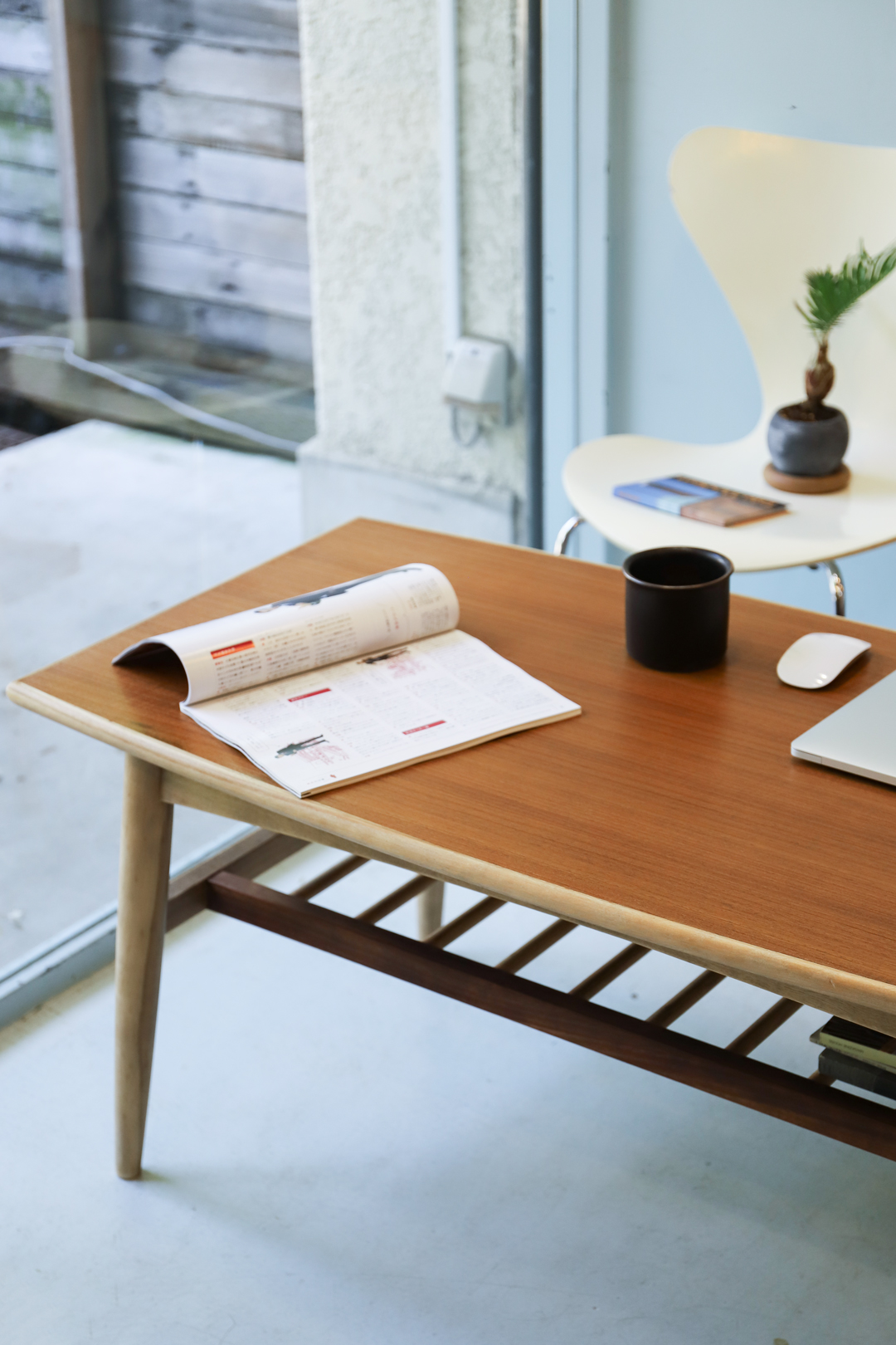 Midcentury Vintage Coffee Table/ヴィンテージ コーヒーテーブル センターテーブル チーク材 レトロ ミッドセンチュリー 北欧デザイン