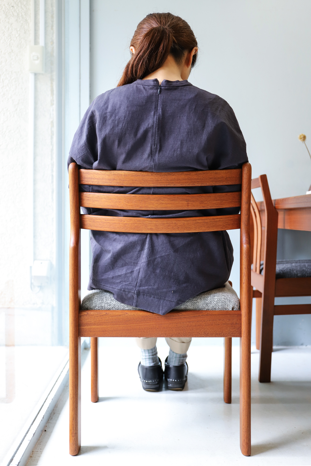 Japan Vintage Teakwood Dining Chair/ジャパン ヴィンテージ ダイニングチェア 椅子 チーク材 北欧スタイル モダンデザイン
