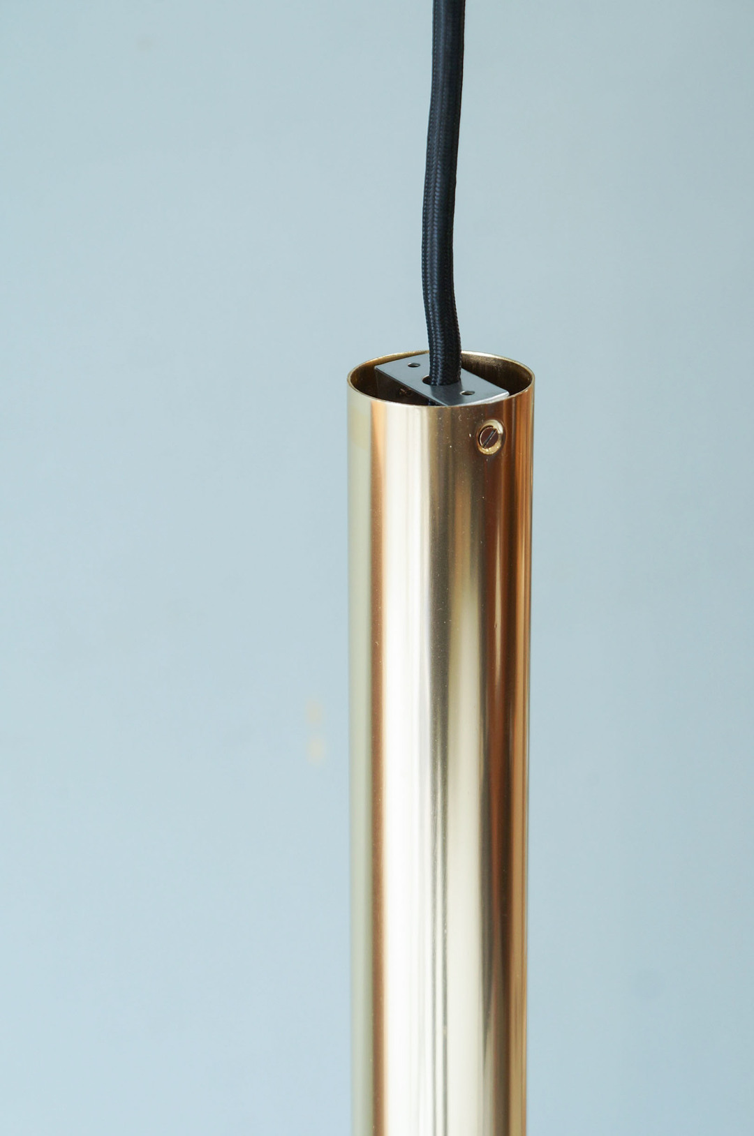 Japanese Vintage Gold Cylinder Pendant Light/ヴィンテージ ゴールド シリンダー ペンダントライト レトロ ミッドセンチュリー 照明 3