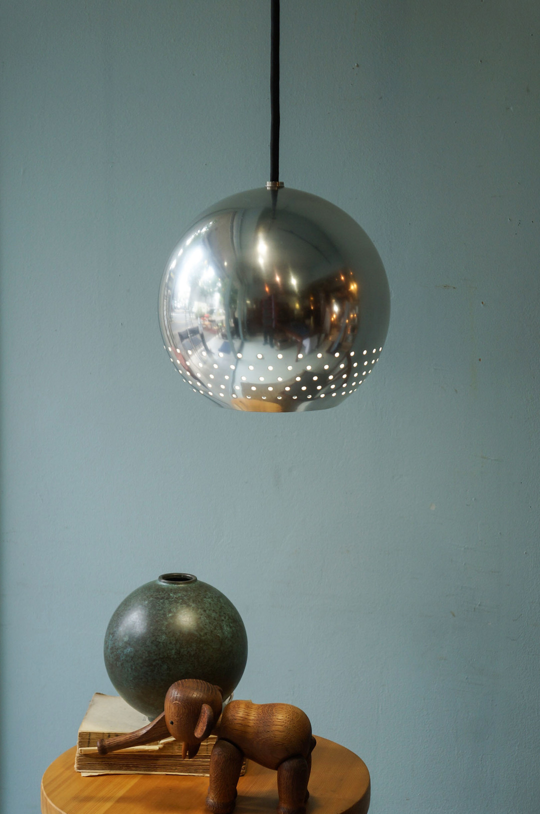 Japanese Vintage National Aluminum Globe Pendant Light/ナショナル グローブ ペンダントライト アルミシェード ボール レトロ ヴィンテージ 照明