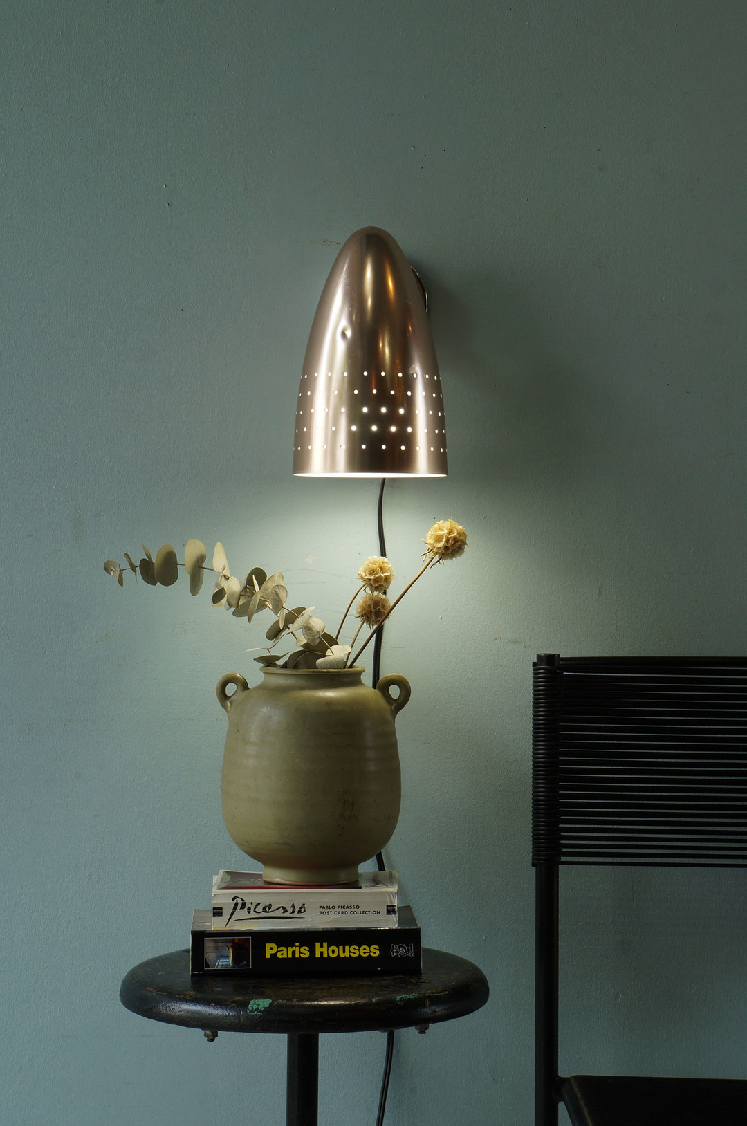 Japanese Vintage National Aluminum Wall Lamp/ナショナル ウォールランプ アルミシェード レトロ スペースエイジ 照明