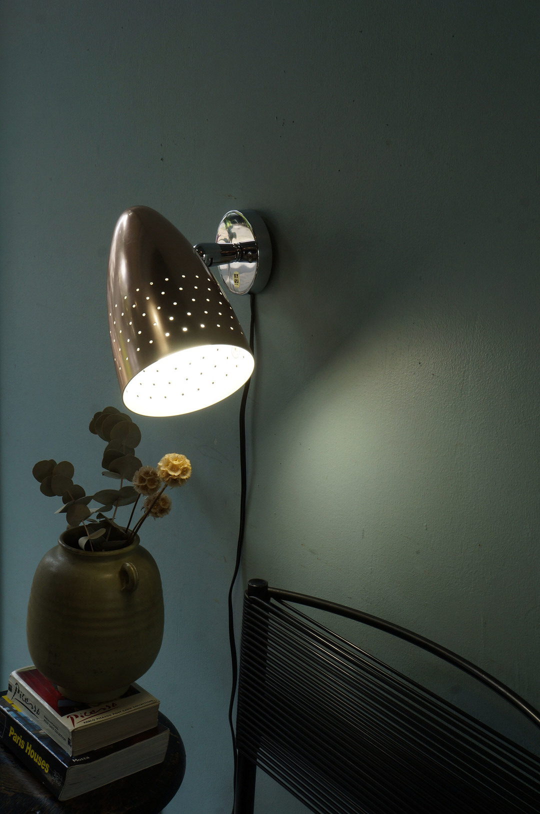 Japanese Vintage National Aluminum Wall Lamp/ナショナル ウォールランプ アルミシェード レトロ スペースエイジ 照明