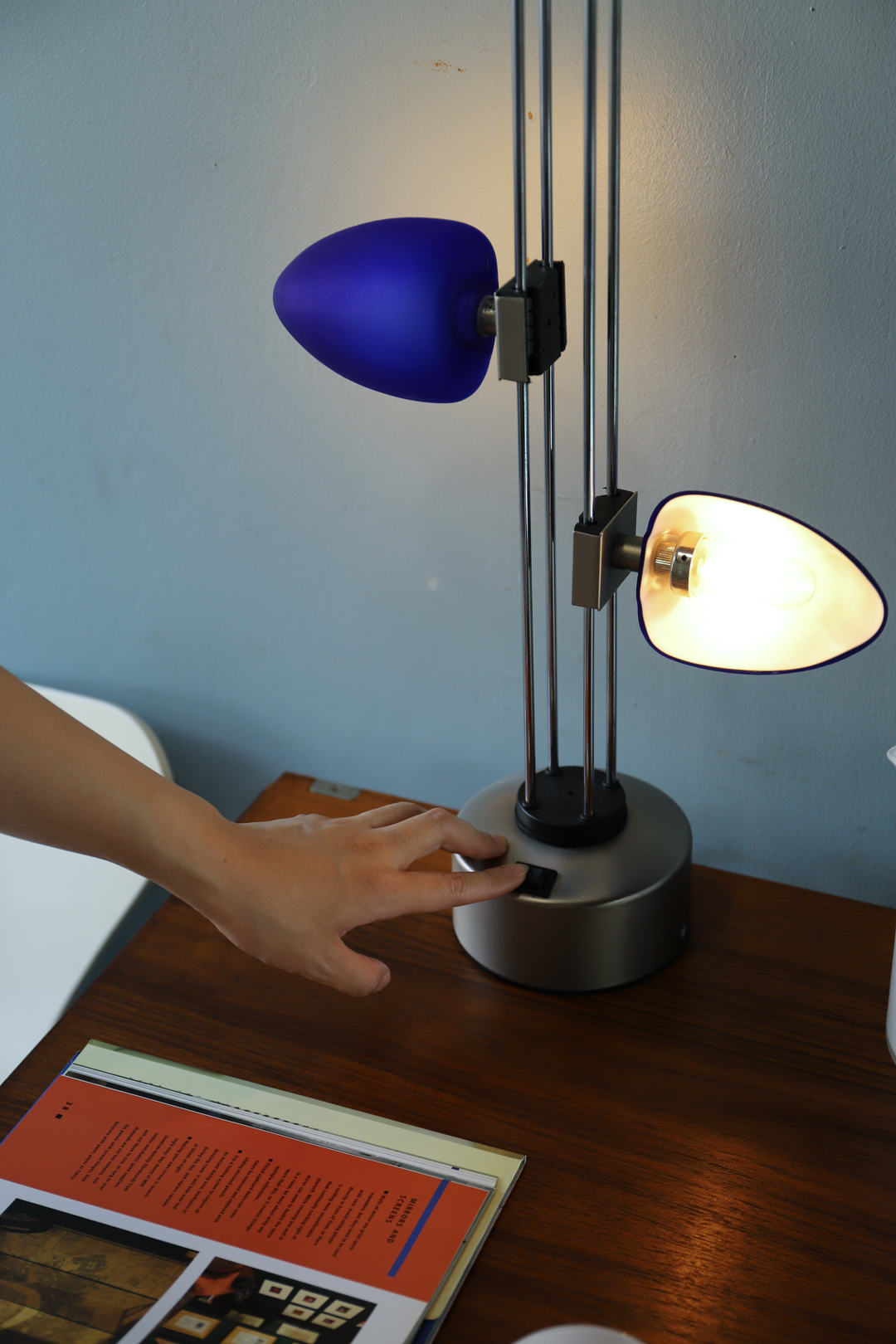Twin Shade Banker’s Table Lamp/ツインシェード バンカーズ テーブルランプ イタリアモダン 照明 インテリア
