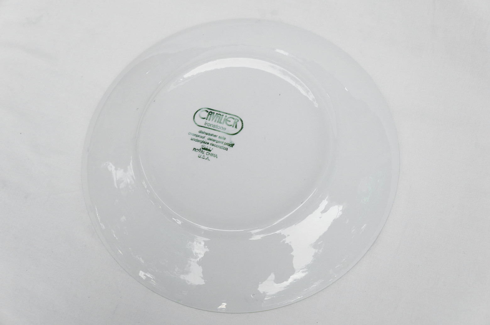 US Vintage Royal China Damsel Dinner Plate/アメリカ ヴィンテージ ロイヤルチャイナ ダムセル ディナープレート 食器 レトロ 1