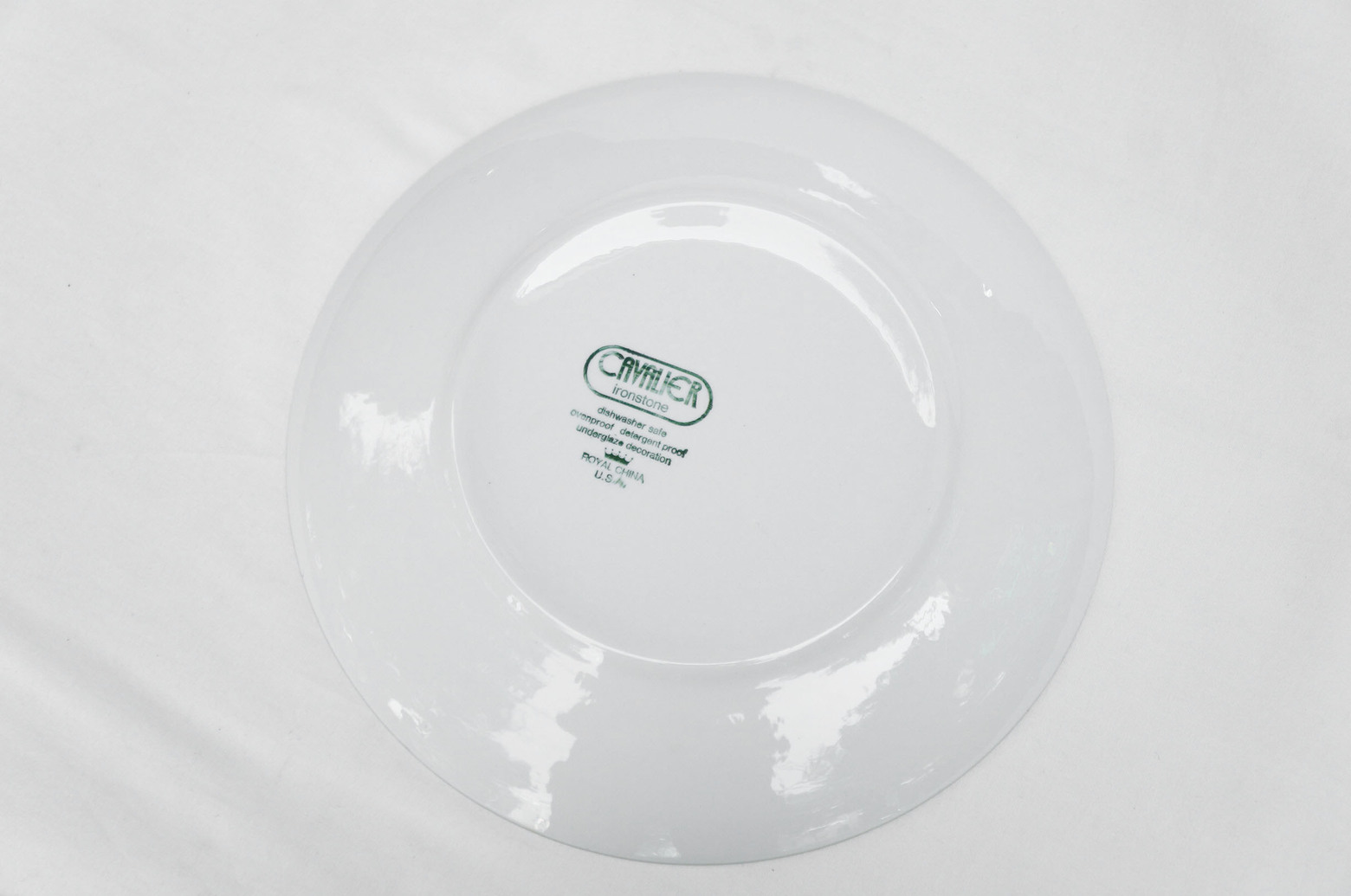 US Vintage Royal China Damsel Dinner Plate/アメリカ ヴィンテージ ロイヤルチャイナ ダムセル ディナープレート 食器 レトロ 2