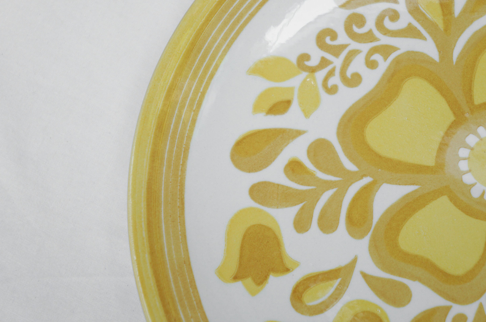US Vintage Royal China Damsel Dinner Plate/アメリカ ヴィンテージ ロイヤルチャイナ ダムセル ディナープレート 食器 レトロ 4