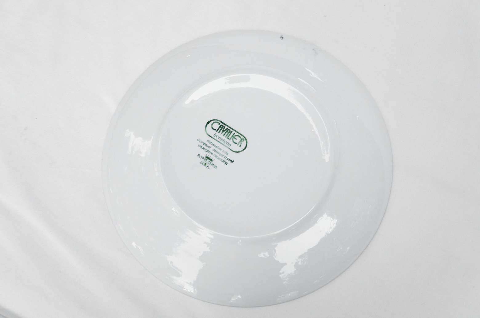 US Vintage Royal China Damsel Dinner Plate/アメリカ ヴィンテージ ロイヤルチャイナ ダムセル ディナープレート 食器 レトロ 5
