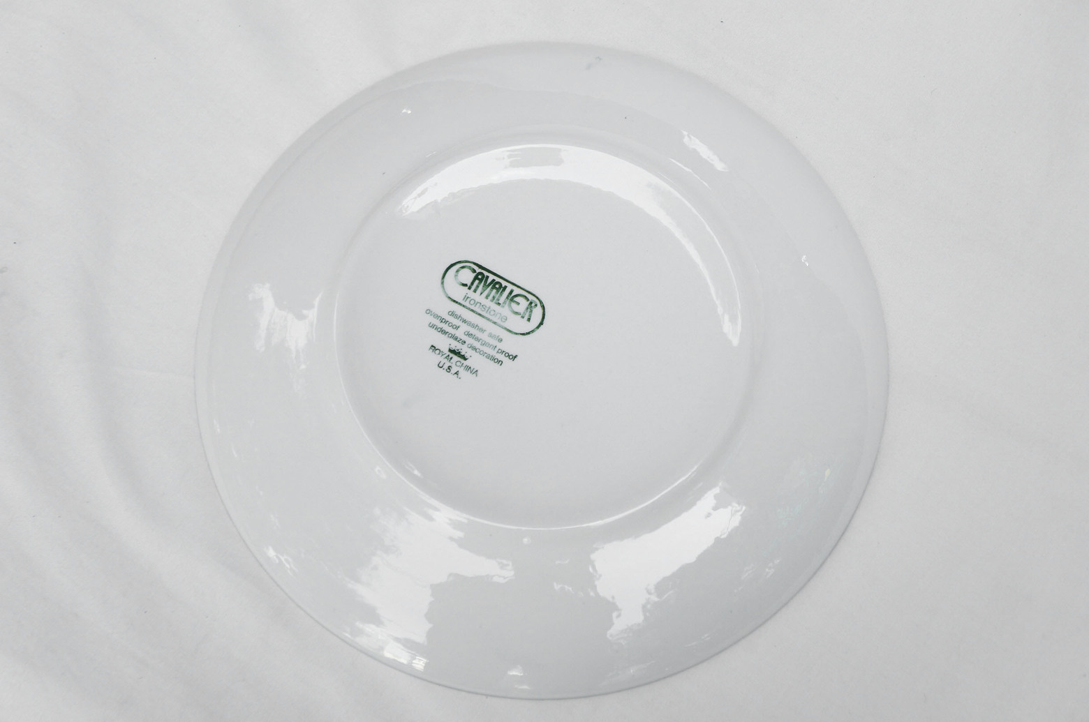 US Vintage Royal China Damsel Dinner Plate/アメリカ ヴィンテージ ロイヤルチャイナ ダムセル ディナープレート 食器 レトロ 6