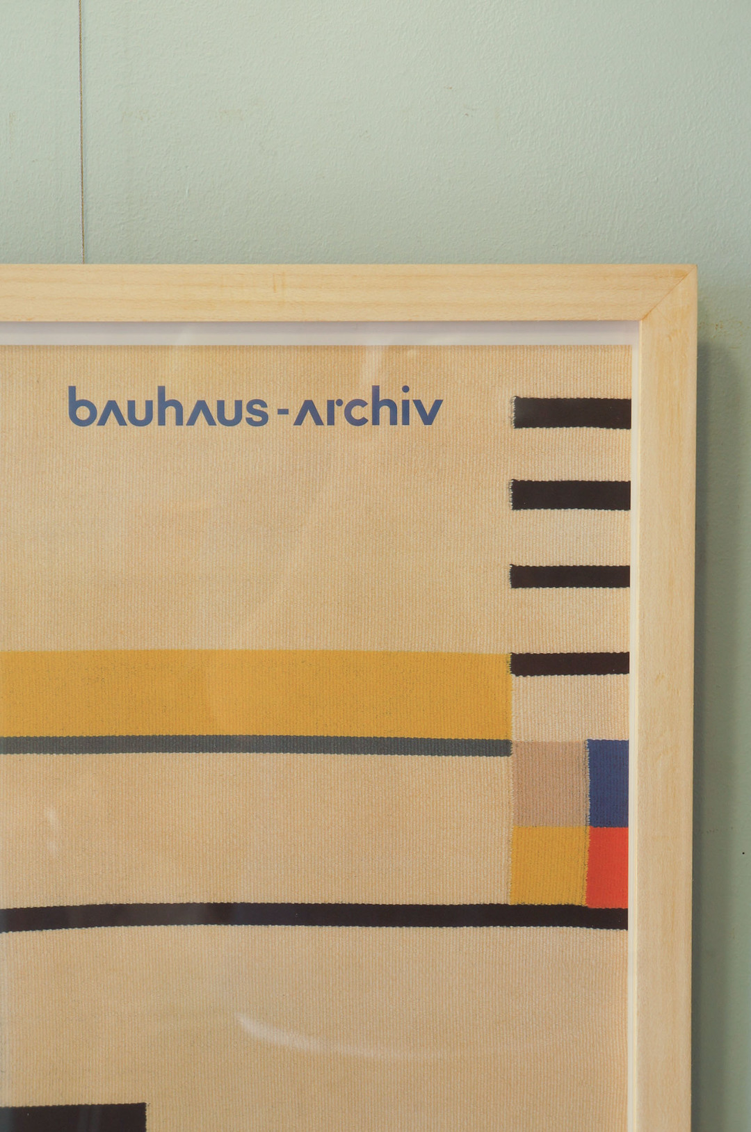 バウハウス ポスター テキスタイル 額 インテリア/Bauhaus Poster Ruth 