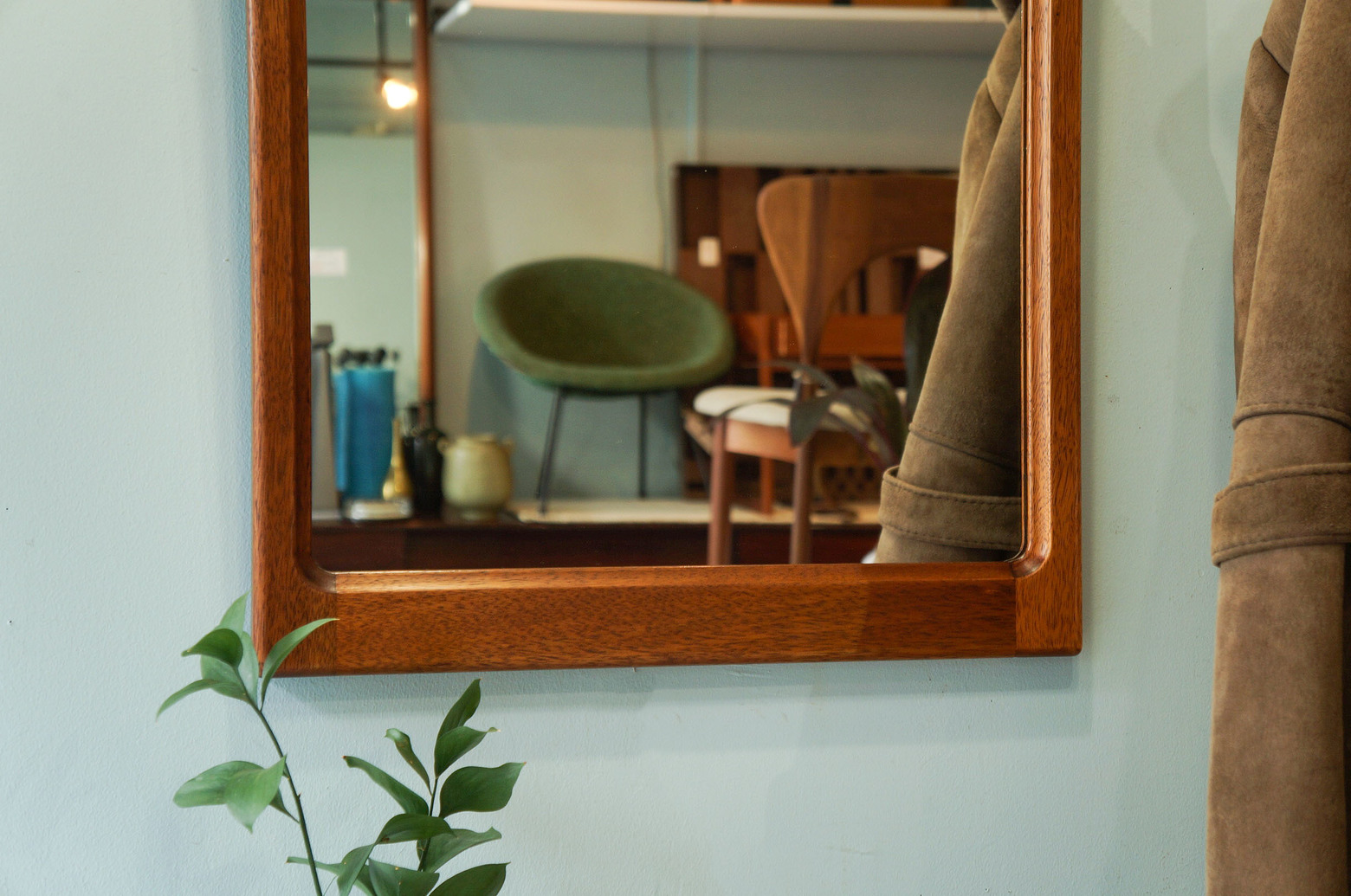 Japanese Vintage Wall Mirror/ジャパンヴィンテージ ウォールミラー 壁掛け鏡 インテリア シンプルモダン