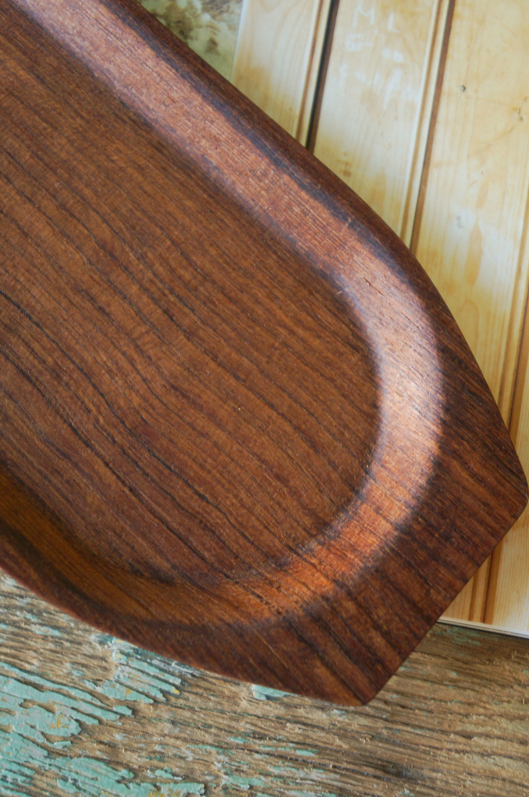 Swedish Vintage Teakwood Tray/スウェーデン ヴィンテージ チーク材 トレイ 北欧雑貨 インテリア 5