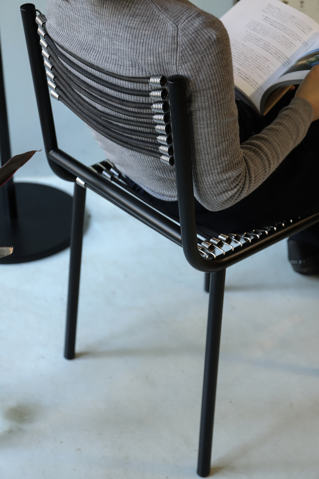 René Herbst Sandows Chair/ルネ・エルブスト サンドウズチェア ダイニングチェア 椅子 ブラック モダンデザイン