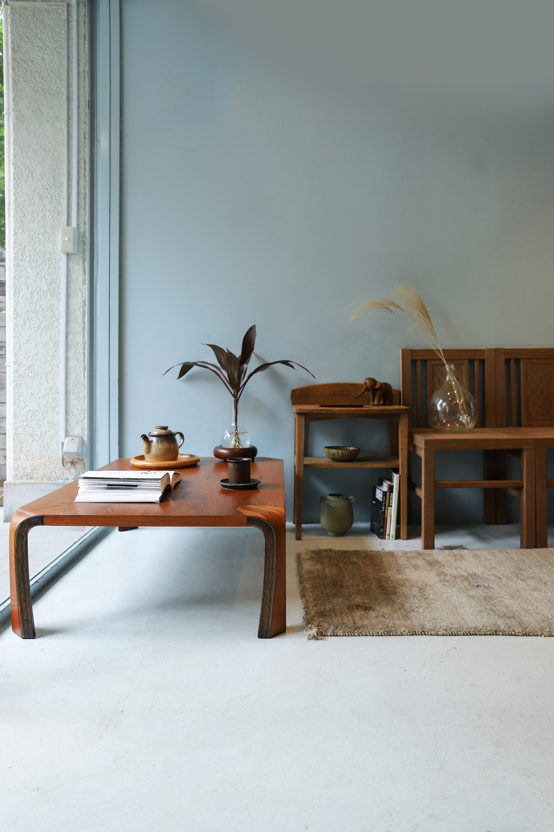 Vintage Tendo Mokko “Zataku” Rosewood Low Table/天童木工 座卓 ローズウッド 乾三郎デザイン ジャパニーズモダン