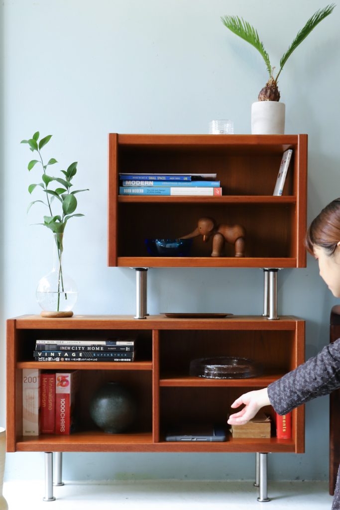 ジャパンヴィンテージ スモールサイドボード テレビボード チーク材 北欧モダンデザイン/Japanese Vintage Teakwood Small  Sideboard | FURUICHI/古一