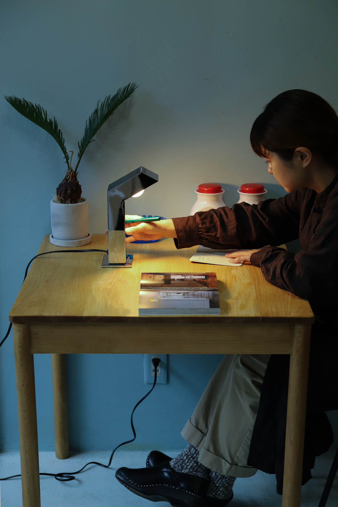 Vintage Desk Lamp Italian Modern Design/ヴィンテージ デスクランプ イタリアンモダン ポストモダン 間接照明 インテリア