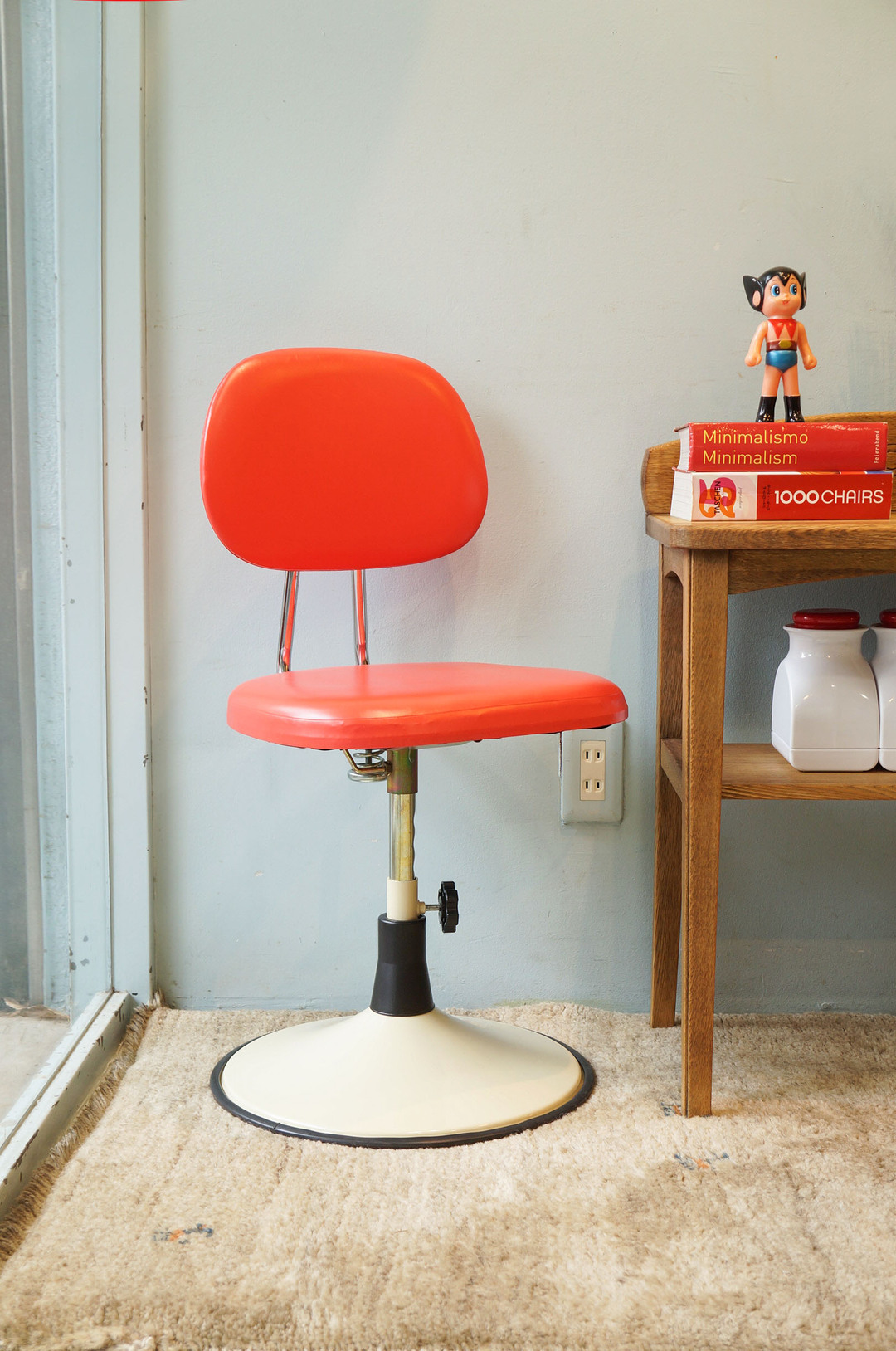 Japanese Vintage Desk Chair/ジャパンヴィンテージ デスクチェア 学習椅子 子供椅子 昭和レトロ モダン 1