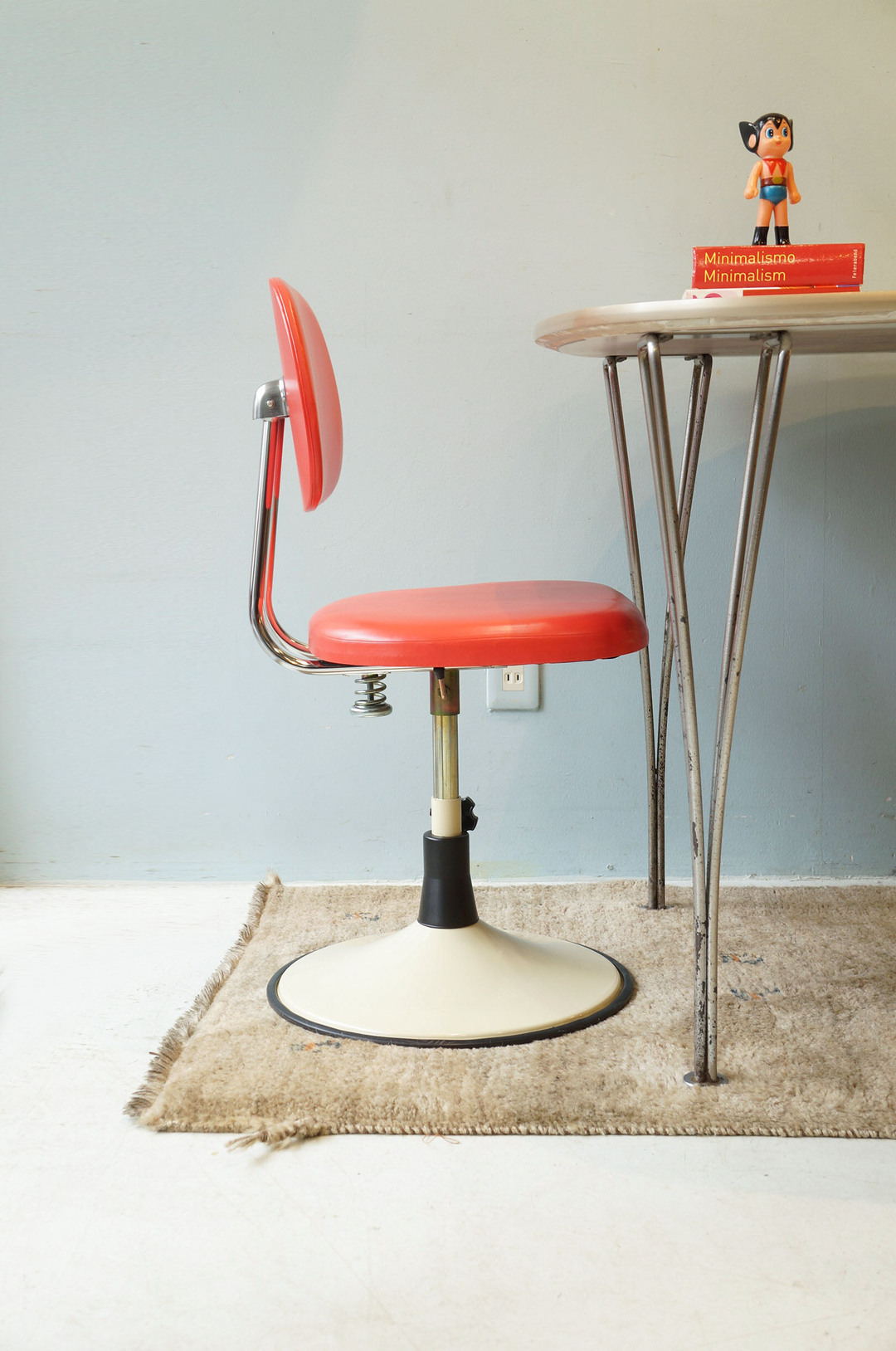 Japanese Vintage Desk Chair/ジャパンヴィンテージ デスクチェア 学習椅子 子供椅子 昭和レトロ モダン 1