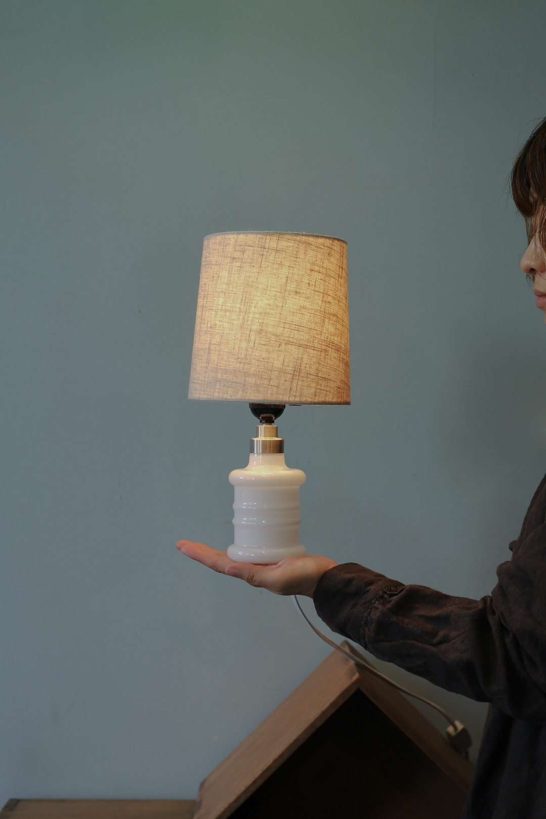 Holmegaard Table Lamp “Apoteker” Sidse Werner/ホルムガード テーブルランプ シセ・ヴェアナー ガラス 照明 北欧デザイン