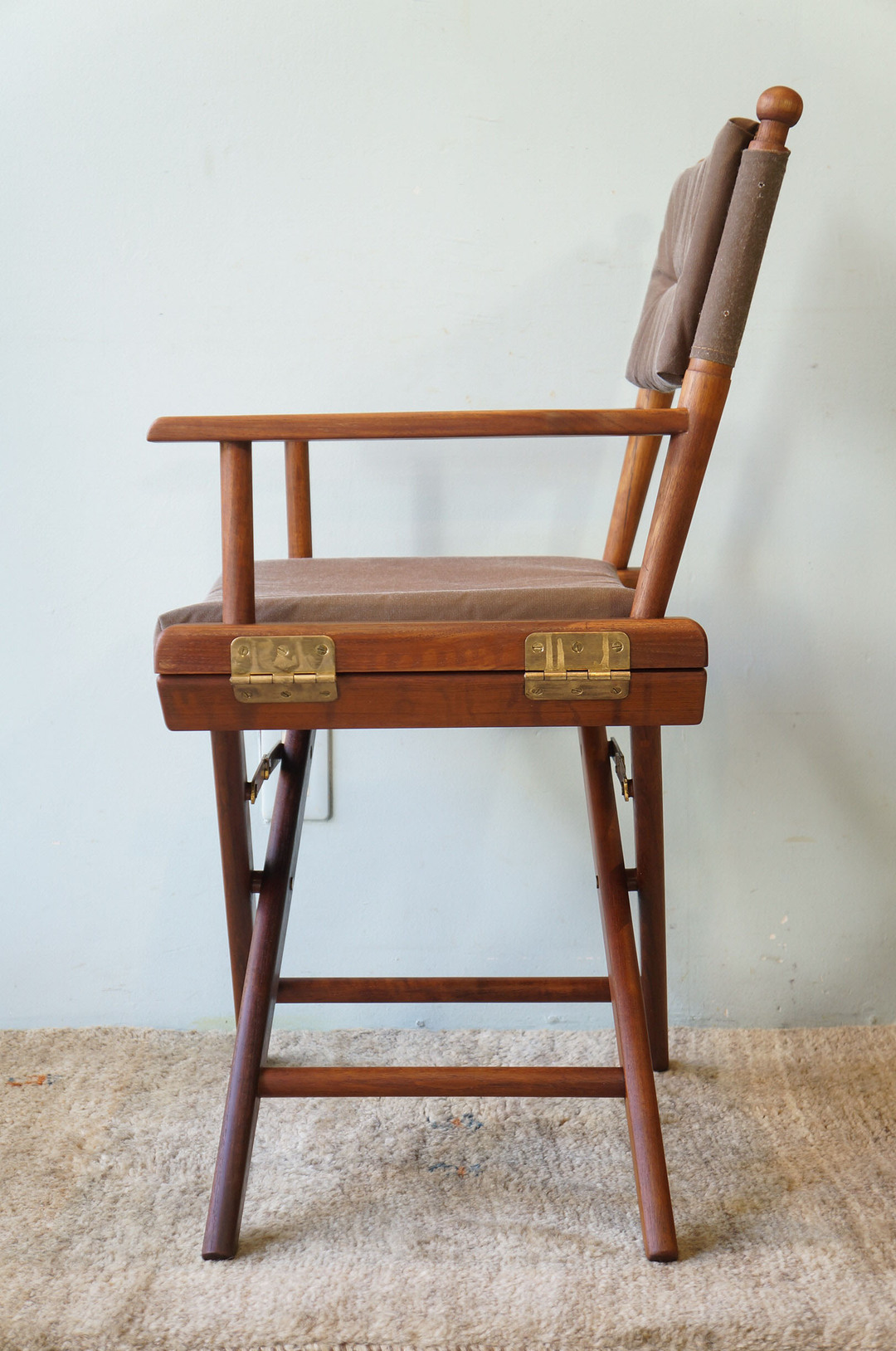 Wooden Director’s Chair/ディレクターズチェア 折りたたみ 椅子 USモダン アウトドア 1