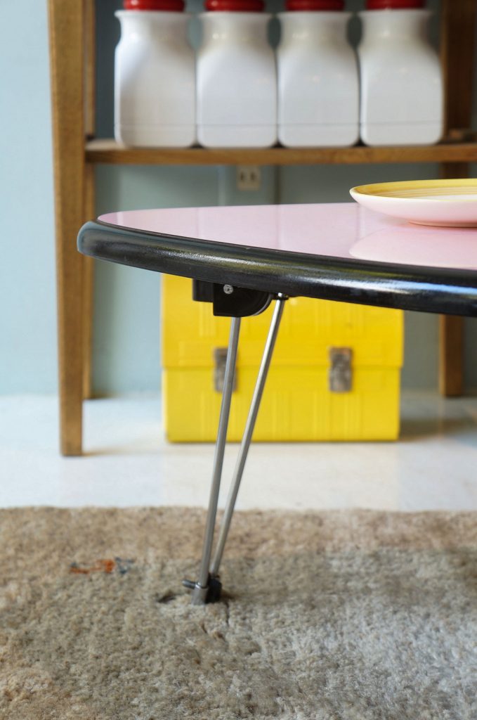 アトミック ブーメラン ヴィンテージ コーヒーテーブル クリームソーダ ロカビリー/Mid Century Vintage Style  Boomerang Coffee Table | FURUICHI/古一