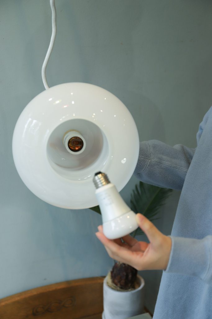 ジャパンヴィンテージ ペンダントライト ガラスシェード 照明 レトロ