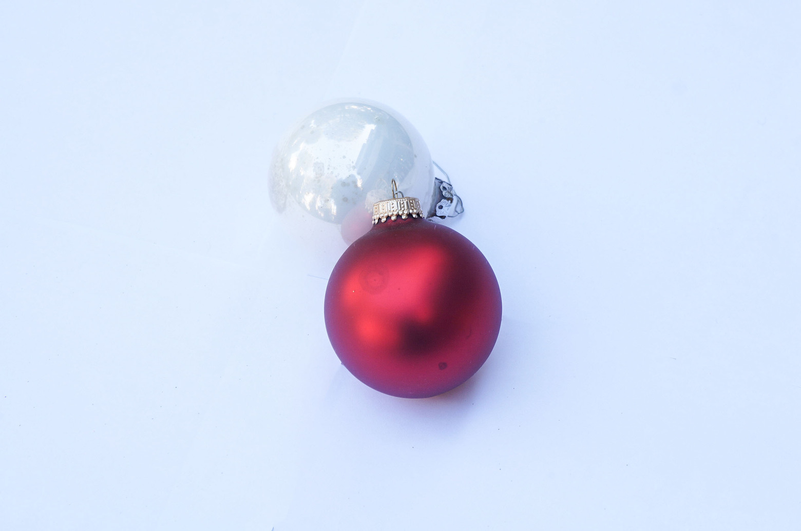 Vintage Blown Glass Christmas Ball Ornament/ヴィンテージ クリスマス オーナメント 吹きガラス ボール レトロ 6個セット 10