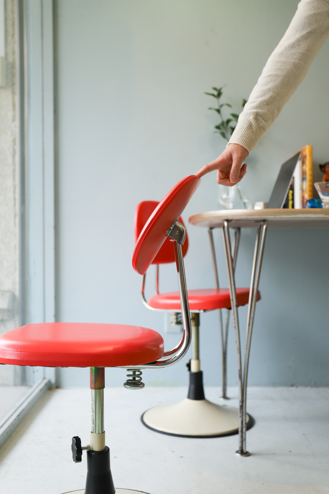 Japanese Vintage Desk Chair/ジャパンヴィンテージ デスクチェア 学習椅子 子供椅子 昭和レトロ モダン