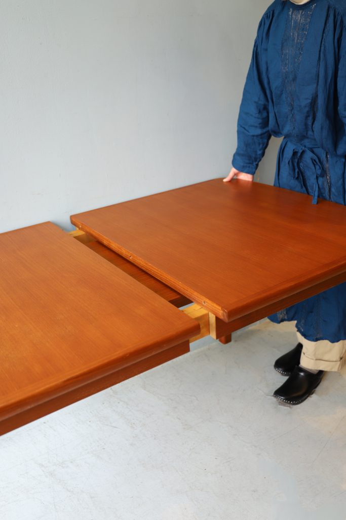 青林製作所 エクステンション ダイニングテーブル チーク材 ジャパンヴィンテージ/Japanese Vintage Aobayashi  Extension Dining Table | FURUICHI/古一