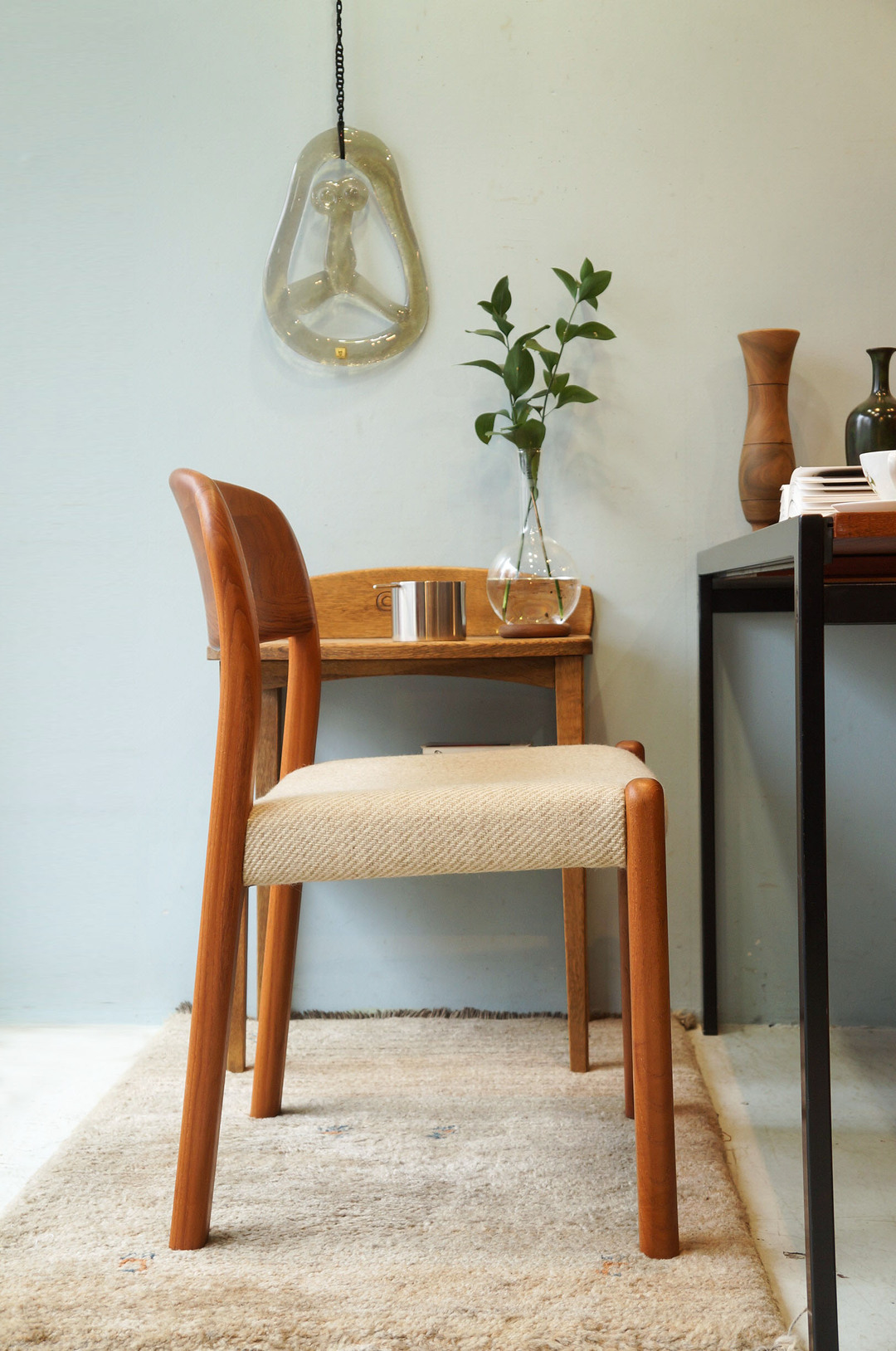 Danish Vintage EMC Furniture Dining Chair/デンマークヴィンテージ ダイニングチェア 椅子 チーク材 北欧モダン