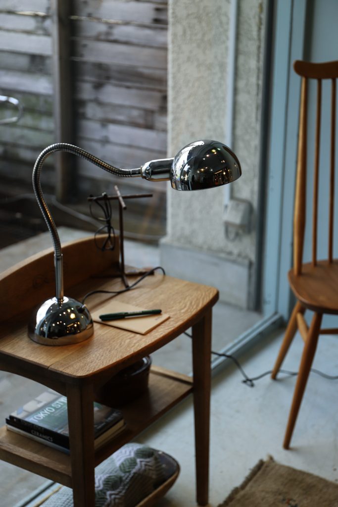 フランスヴィンテージ グースネック デスクランプ 照明 ミッドセンチュリーモダン インテリア/France Vintage Gooseneck  Lamp | FURUICHI/古一