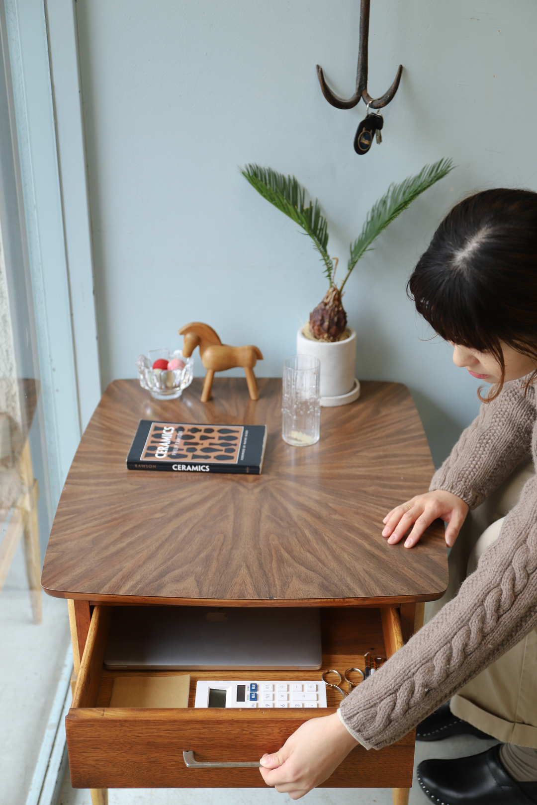 参考価格 Vintage USA Side Table サイドテーブル オーク ボール