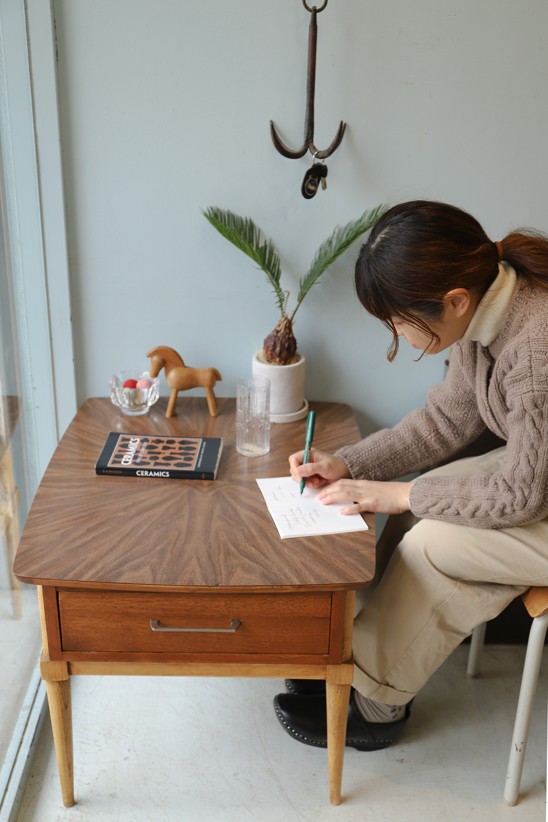 参考価格 Vintage USA Side Table サイドテーブル オーク ボール