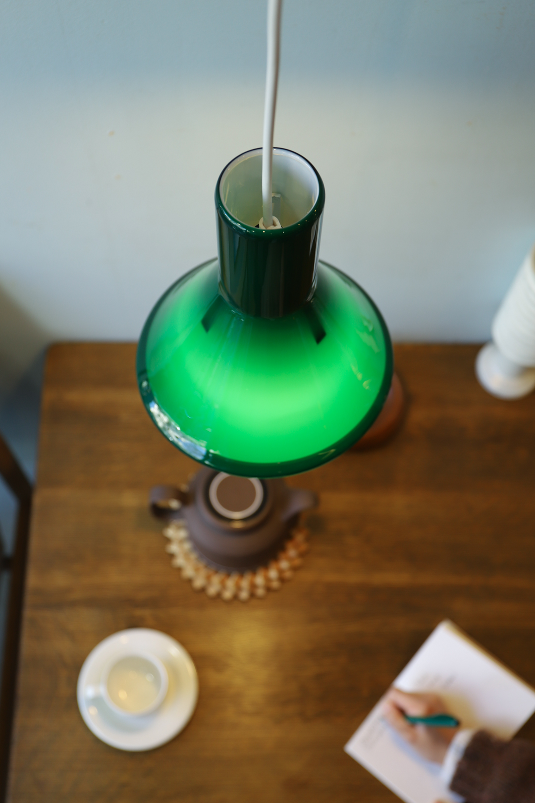 Holmegaard Glass Pendant Light "mini P&T" Michael Bang/ホルムガード ペンダントライト ガラス 照明 デンマークヴィンテージ 北欧モダン