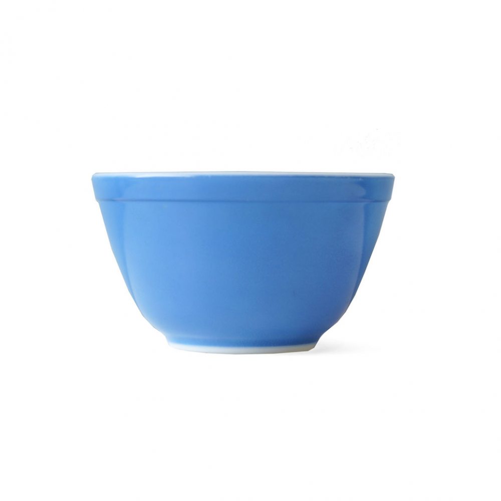 Old PYREX Mixing Bowl Primary Color Blue Ssize/オールドパイレックス ミキシングボウル アメリカヴィンテージ 食器 レトロ プライマリーカラー ブルー