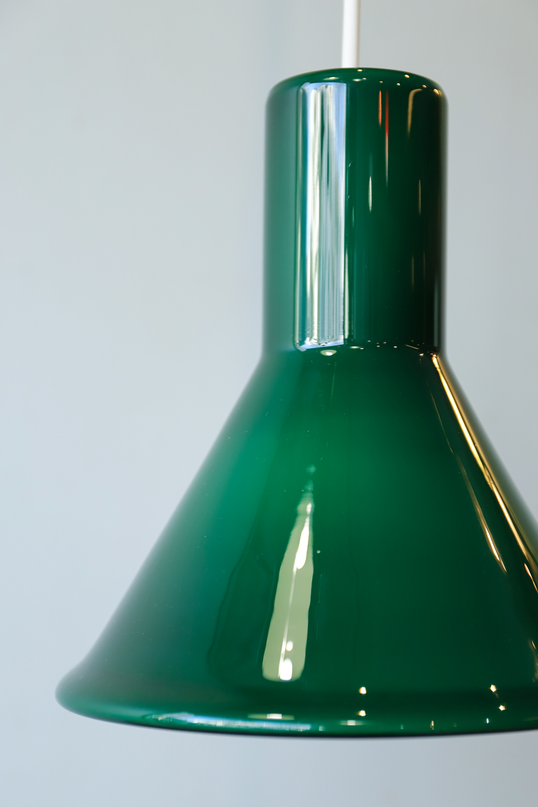 Holmegaard Glass Pendant Light "mini P&T" Michael Bang/ホルムガード ペンダントライト ガラス 照明 デンマークヴィンテージ 北欧モダン