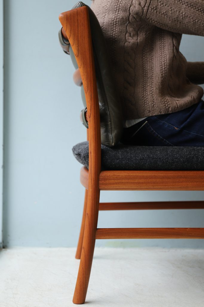 日田工芸 ダイニングチェア アームレス ジャパンヴィンテージ チーク材/Japanese Vintage HITA CRAFTS Dining  Chair Armless | FURUICHI/古一