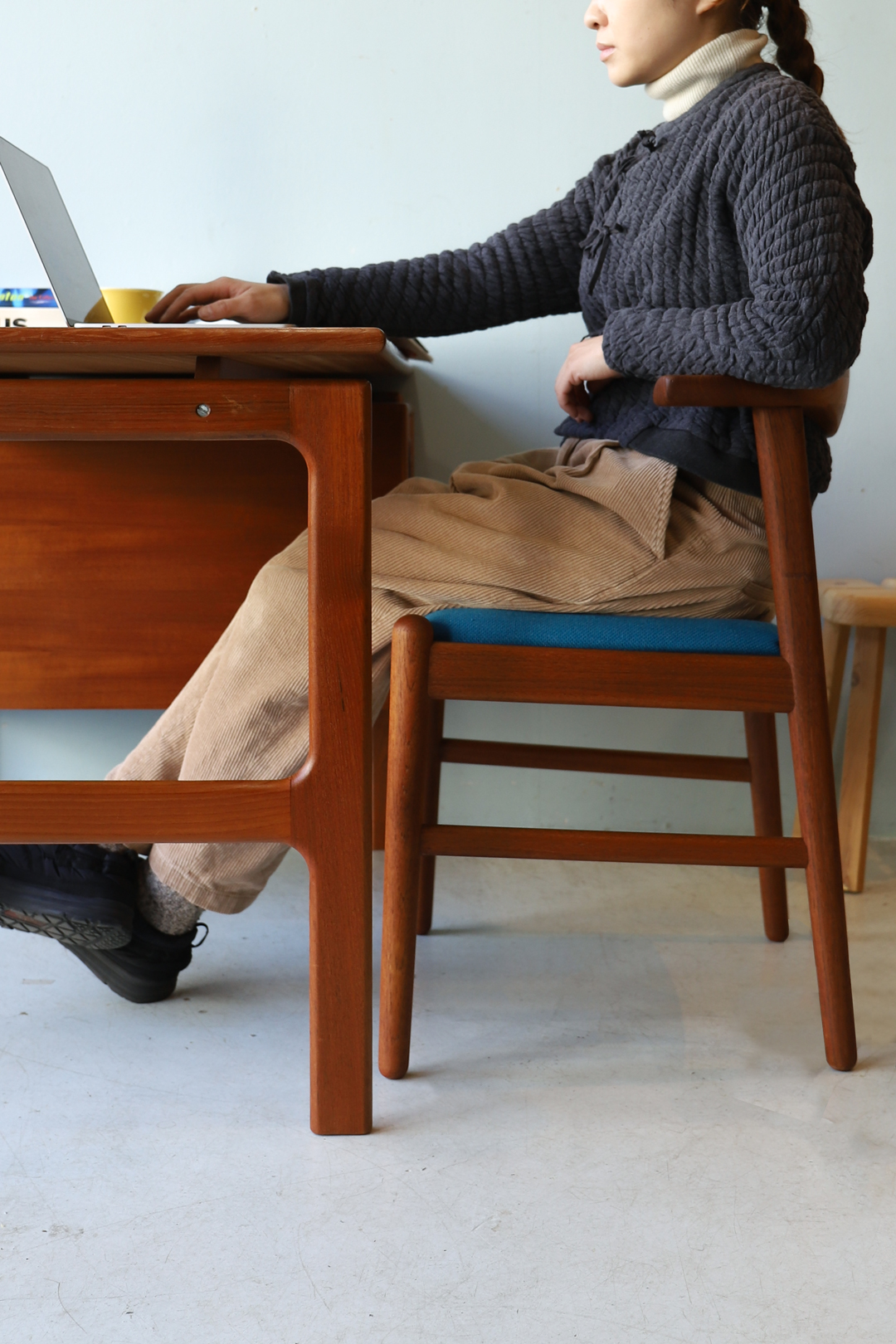 Japanese Vintage Aobayashi Dining Chair/ジャパンヴィンテージ 青林製作所 ダイニングチェア チーク材 椅子 北欧モダン