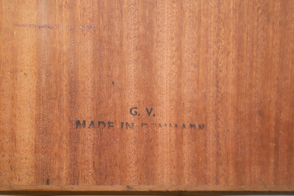 デンマークヴィンテージ 片袖デスク チーク材 机 テーブル 北欧家具