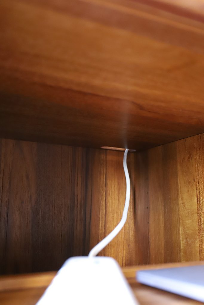 デンマーク ヴィンテージ デューロン キャビネット 蛇腹 チーク材