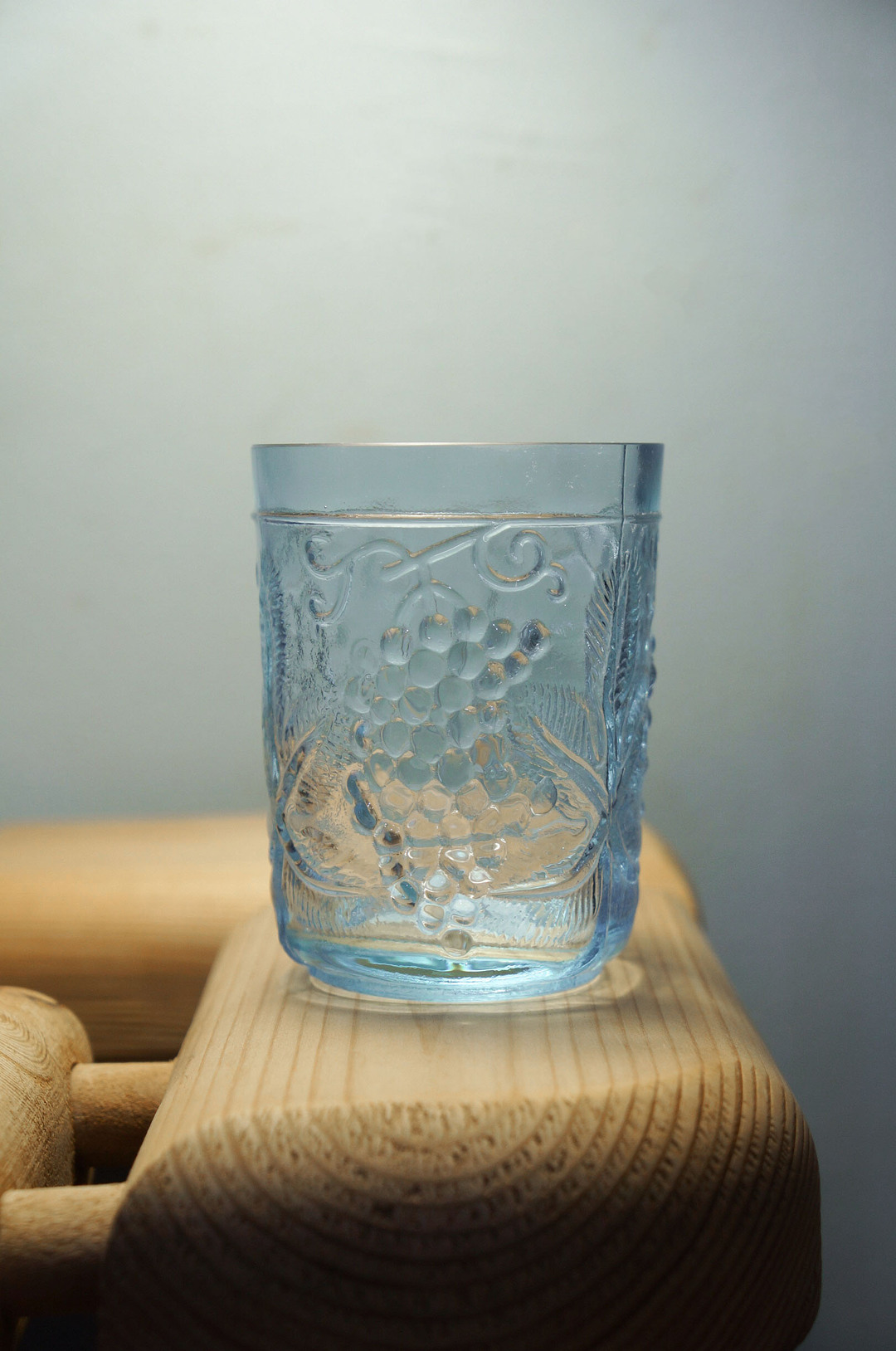 US Vintage Depression Glass Tumbler/アメリカヴィンテージ ディプレッションガラス タンブラー グラス レトロ 食器 ネオジムガラス アメジスト 1