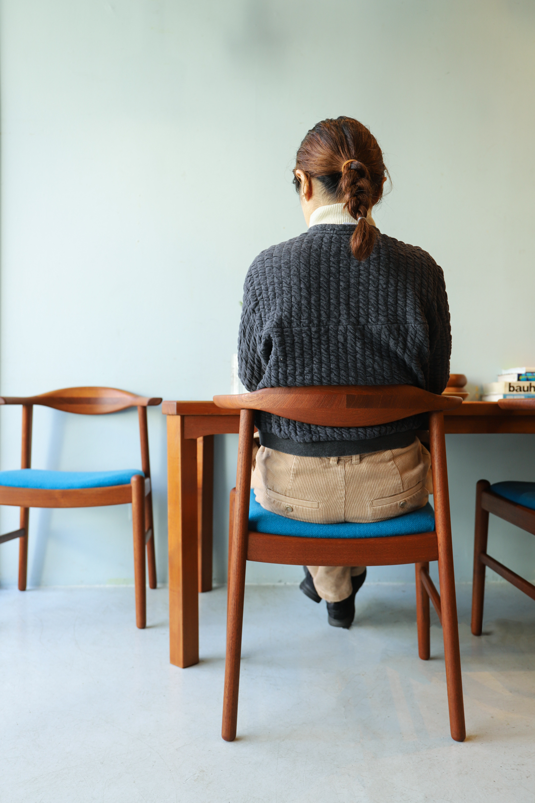 Japanese Vintage Aobayashi Dining Chair/ジャパンヴィンテージ 青林製作所 ダイニングチェア チーク材 椅子 北欧モダン