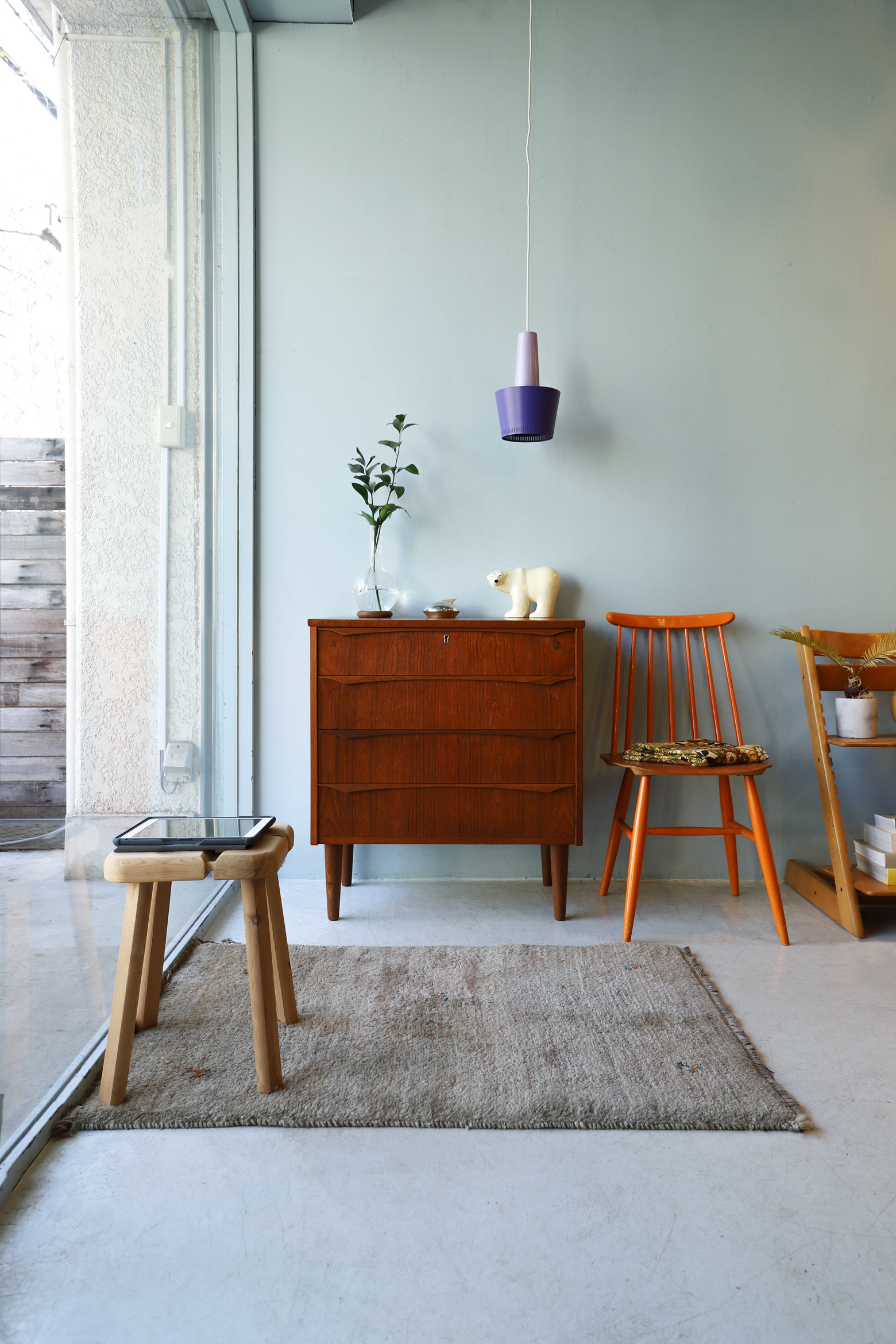 Danish Vintage Teakwood Chest 4Drawers/デンマークヴィンテージ チェスト 4段 チーク材 収納 北欧家具 シンプルモダン