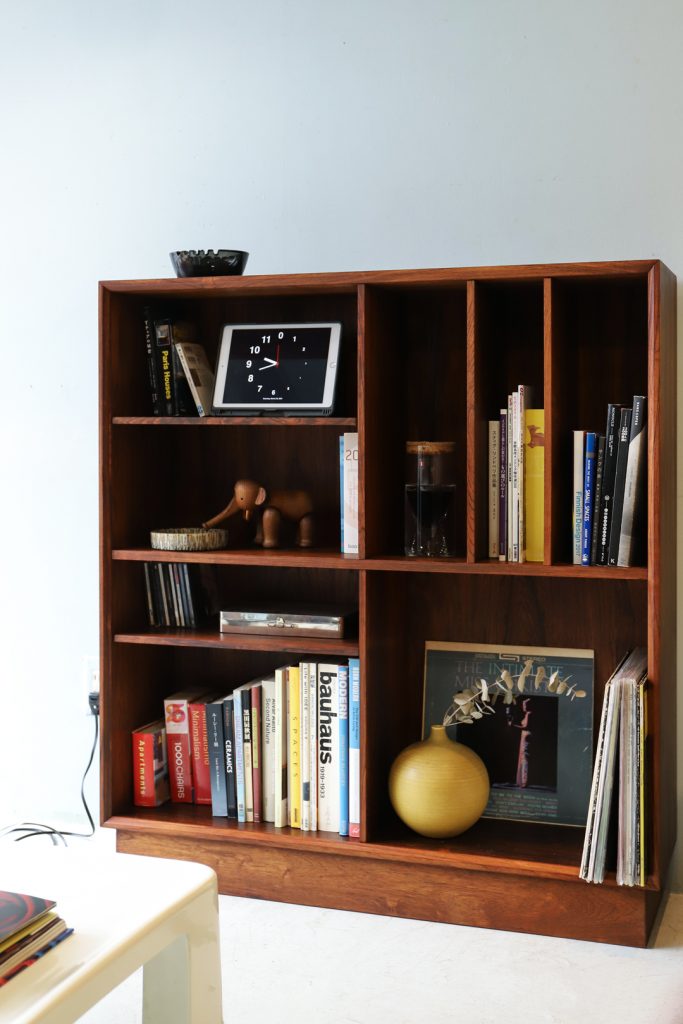 デンマークヴィンテージ ブックケース 本棚 シェルフ ローズウッド