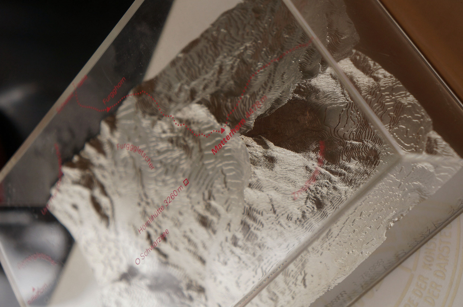 Swiss Reliorama Mountain Diorama Object/レリオラマ スイス製 精密山岳模型 ジオラマ 模型 オブジェ インテリア