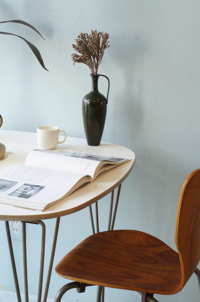 フリッツハンセン スーパー円テーブル Bテーブル ピート・ハイン 北欧