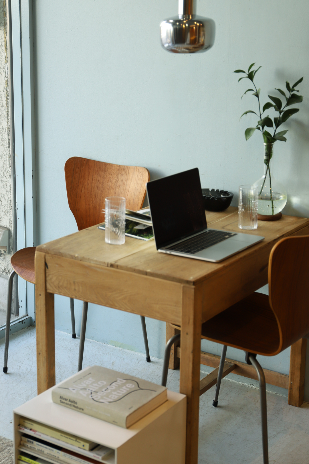 Danish Vintage Teak Plywood Stacking Chair MH Stålmøbler/デンマークヴィンテージ スタッキングチェア チーク材 プライウッド 椅子 ミッドセンチュリー モダン 北欧家具