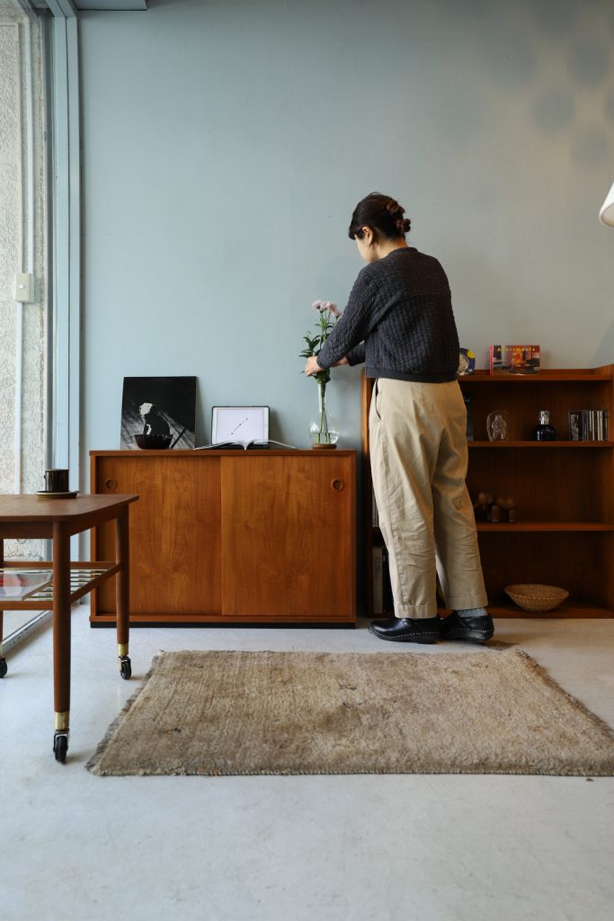 デンマーク ヴィンテージ ブックケース キャビネット シェルフ