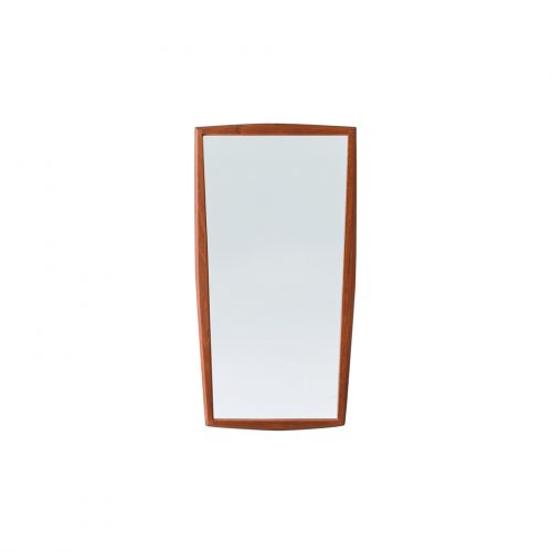 Danish Vintage Jansen Spejle Teak Frame Wall Mirror/デンマークヴィンテージ ウォールミラー チークフレーム 壁掛け鏡 インテリア 北欧デザイン ミッドセンチュリーモダン