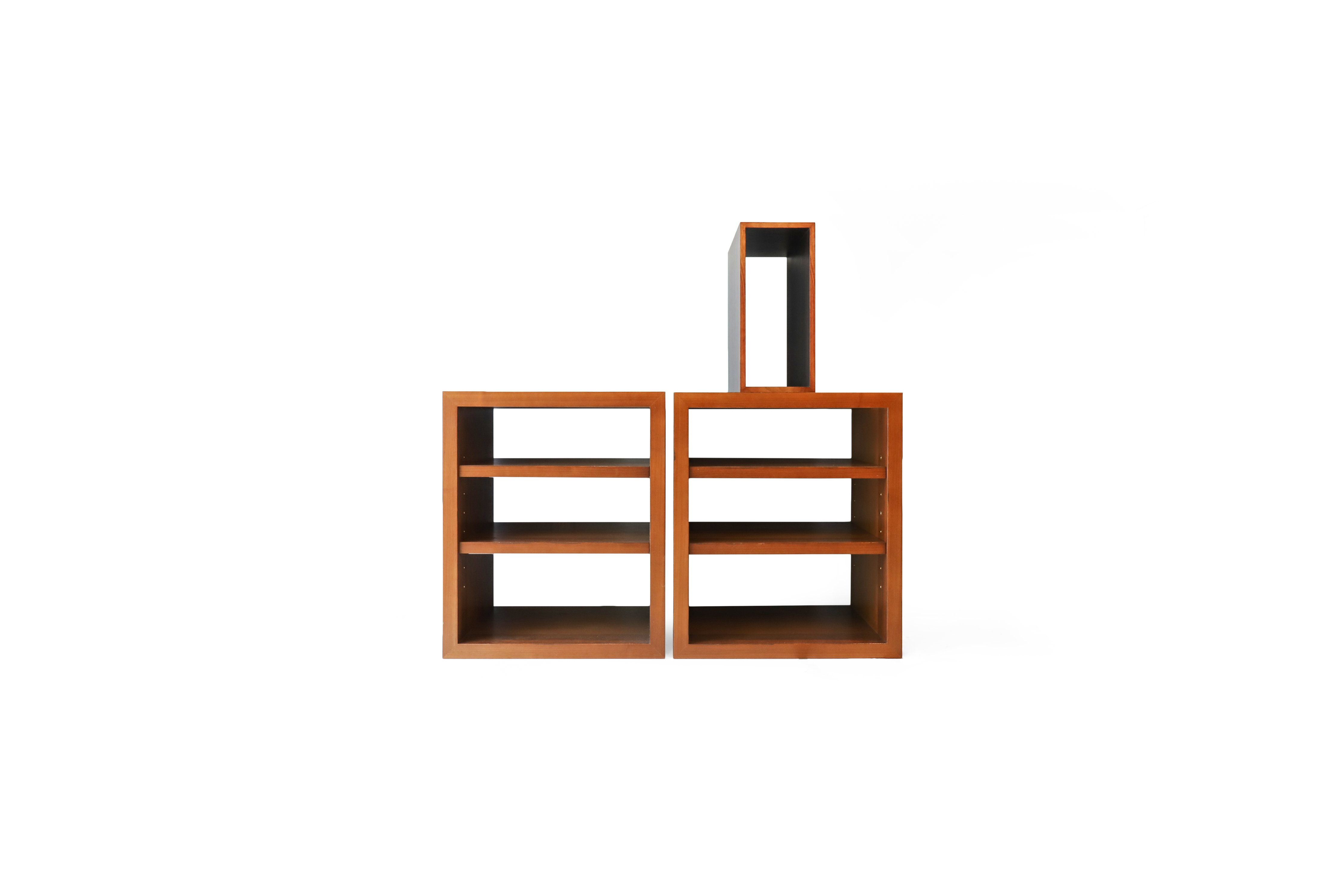 オーディオラック 木製 シンプル モダン キャビネット 収納家具 Wooden Audio Rack Simple Modern Design Furuichi 古一